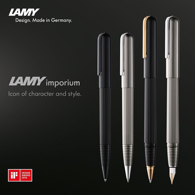 LAMY Imporium Fountain Pen [Titanium] - The Journal Shop