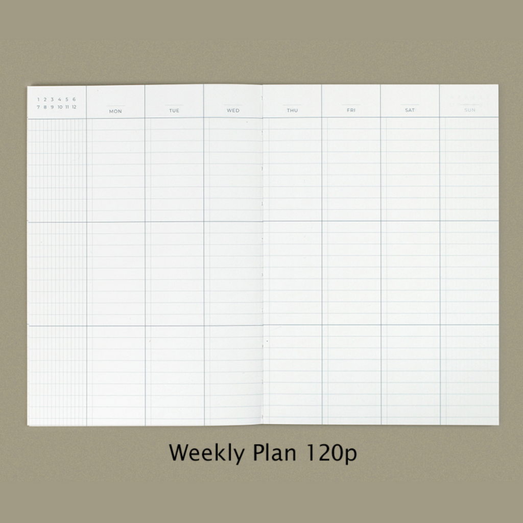 Paperian Lists To Live By Undated Planner - The Journal Shop