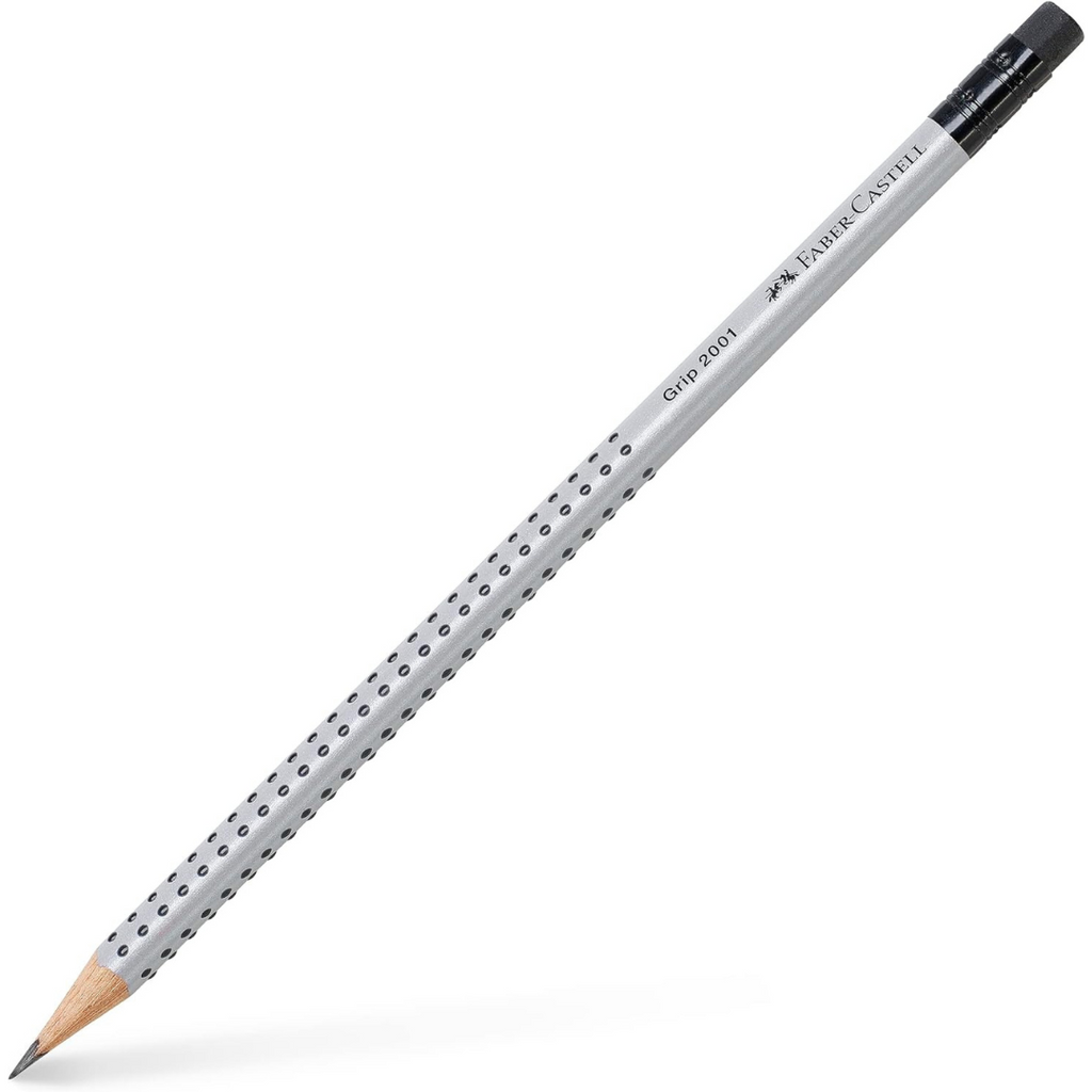 Faber-Castell Grip 2001 Pencil with Eraser Tip - The Journal Shop