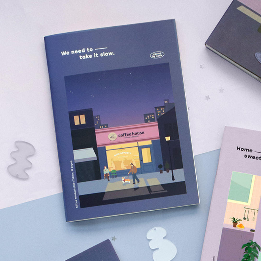Iconic Haru Line Notebook [A5] - The Journal Shop