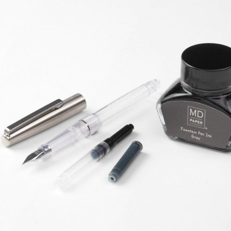 MD Fountain Pen With Bottled Ink Set [Limited Edition] - The Journal Shop