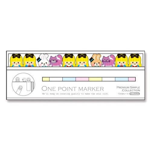 Discover the whimsy of Mind Wave One Point Marker - Wonderland with fairytale characters, perfect for scheduling and organisation at The Journal Shop.