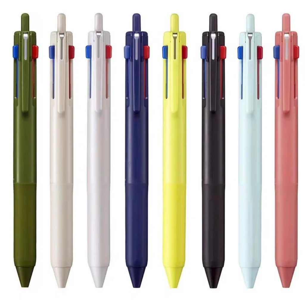 Uni-Ball Jetstream 3-Colour Gel Ink Ballpoint Pen - The Journal Shop