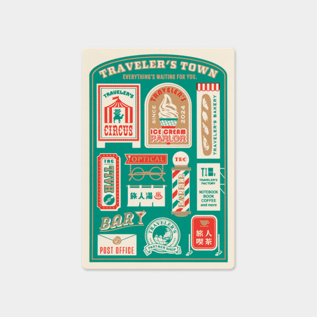 TRAVELER'S Notebook Passport Size Pencil Board 2024 - The Journal Shop