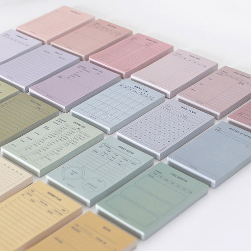 Paperian Make-A-Memo Memopad in various colours and styles. A tailor-made note-taking experience for every task.