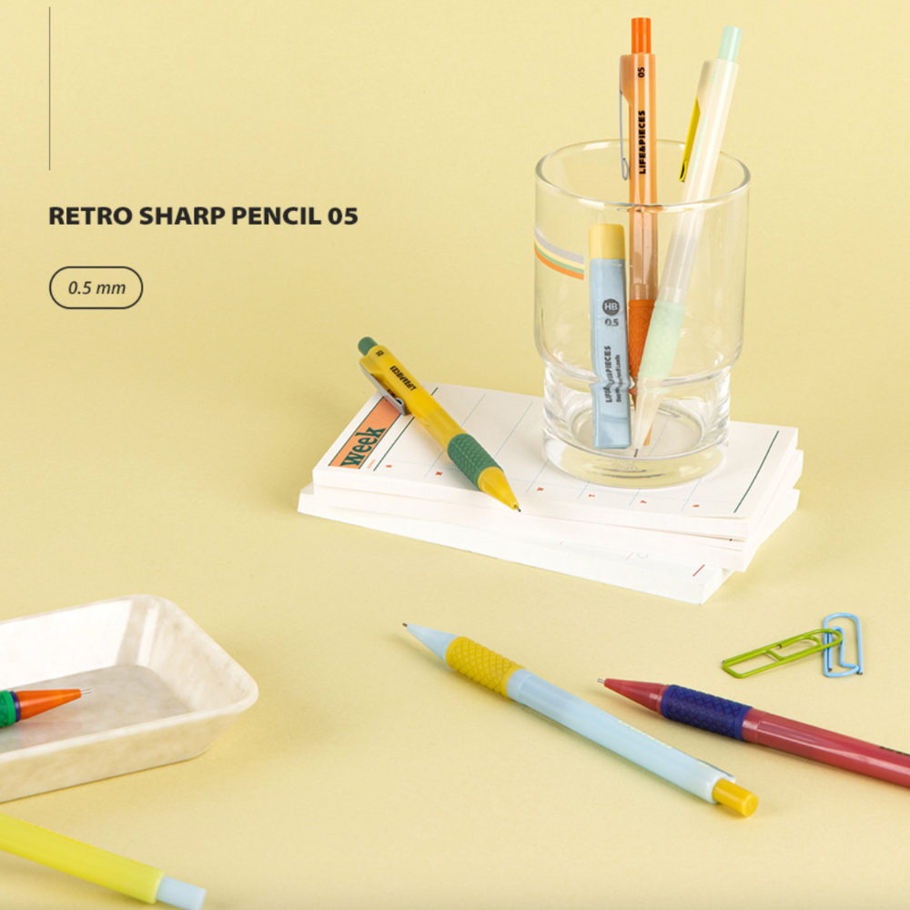 Livework LIFE & PIECES Retro Sharp Pencil [0.5mm] - The Journal Shop