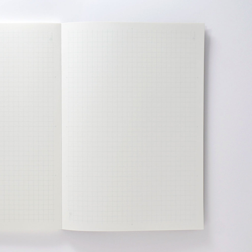 Kakimori A5 Notepad with Classic Linen cover and tear-off OK Fools Pure White pages.