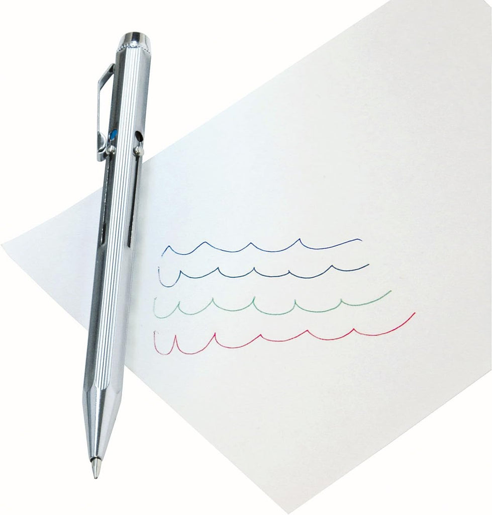 Basic Utility 4-Colour Ballpoint Pen - Baby Pink - The Journal Shop