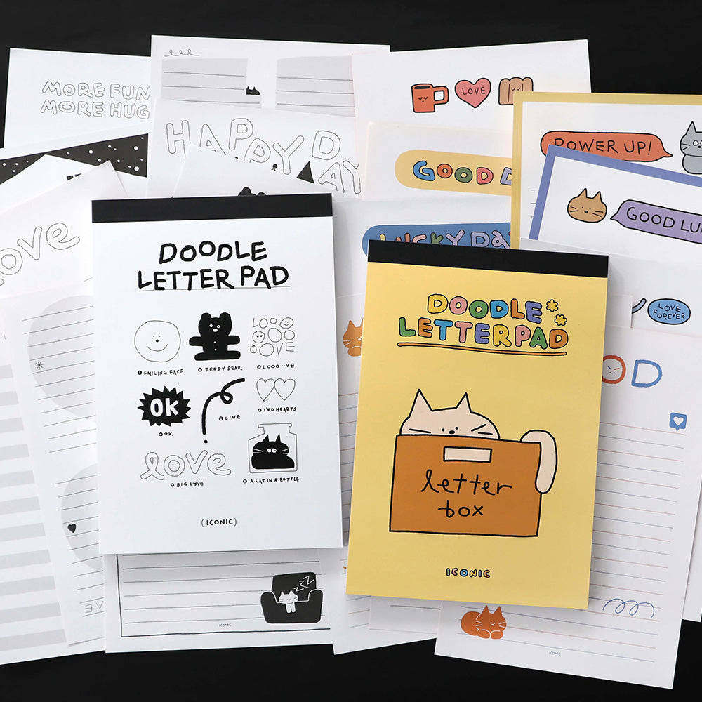 Iconic Doodle Letter Pad - The Journal Shop