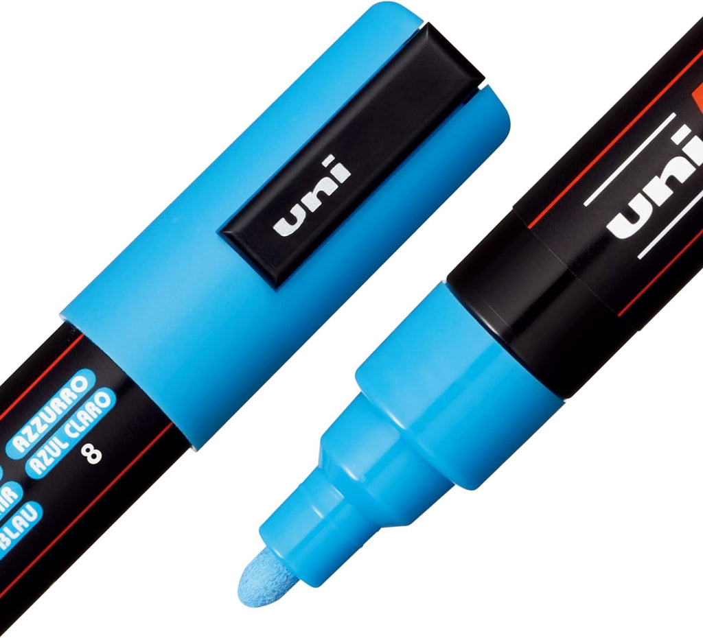 Uni Posca Medium Point Marker Pens (Set of 8) - The Journal Shop