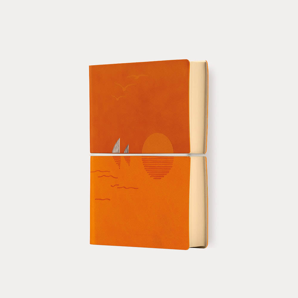 CIAK La Bella Vita Notebook with artistic cover designs representing serene Italian landscapes.
