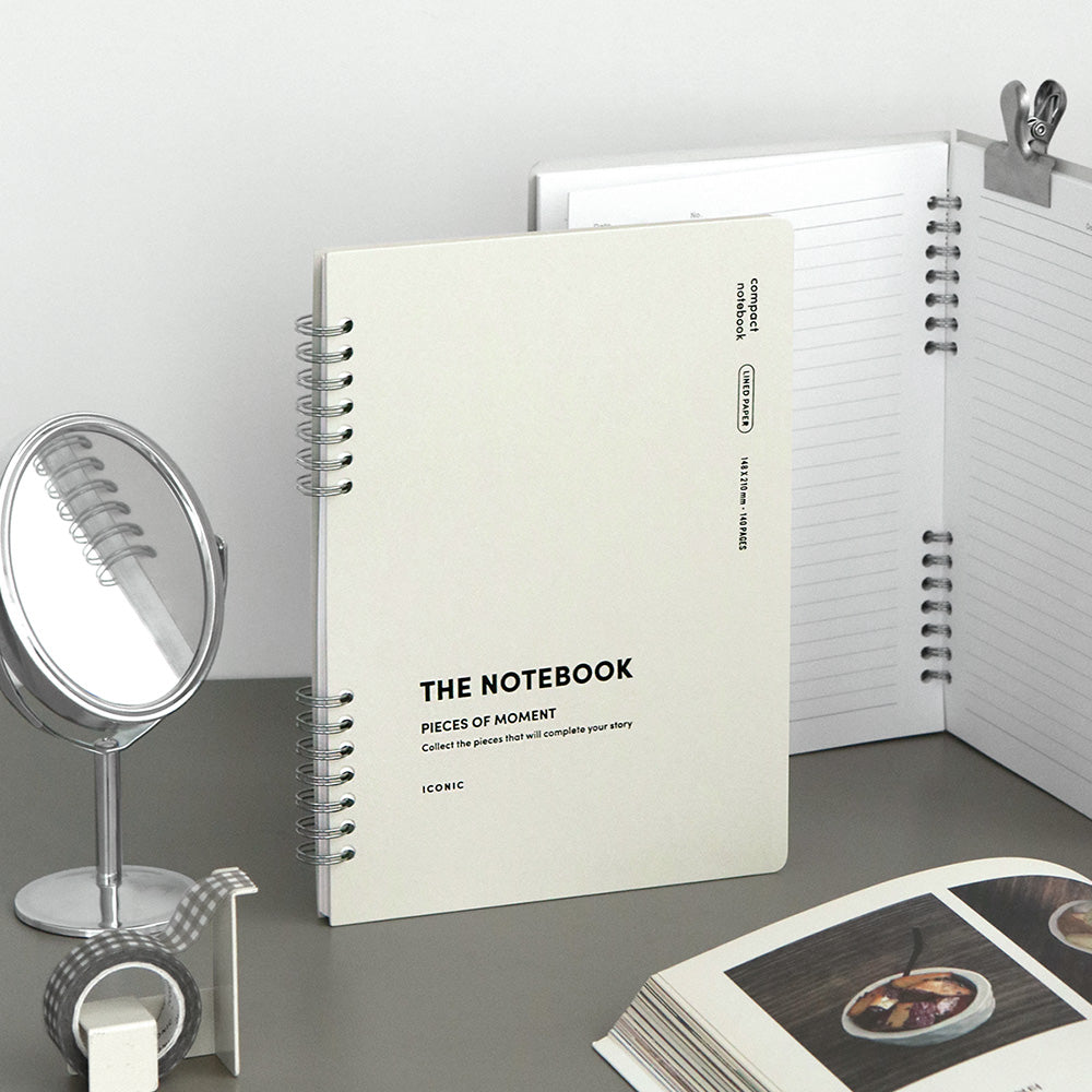 Iconic Compact A5 Lined Notebook - The Journal Shop