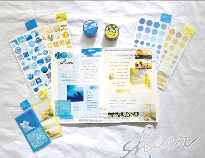 MIND WAVE Colour Seal Stickers - The Journal Shop