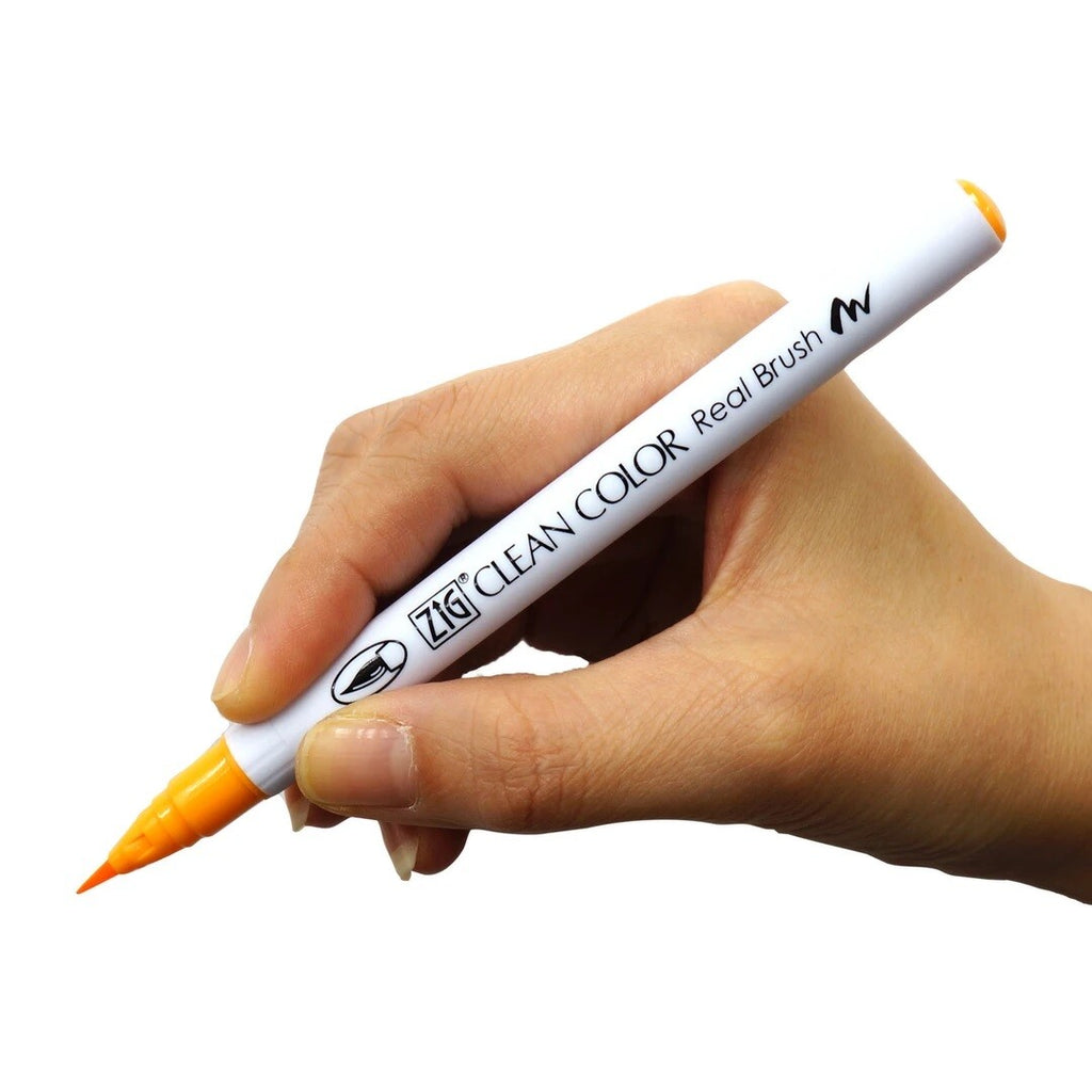 Kuretake Zig Clean Color Real Brush Pen - 12 pack - The Journal Shop