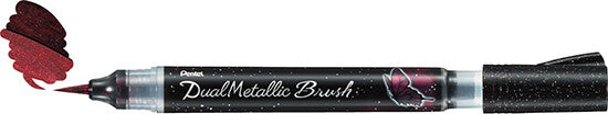 Pentel Dual Metallic Brush Pen - The Journal Shop