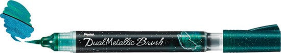 Pentel Dual Metallic Brush Pen - The Journal Shop