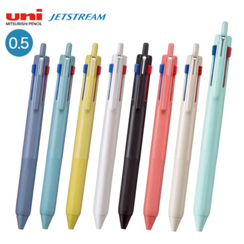 Uni-Ball Jetstream 3-Colour Gel Ink Ballpoint Pen - The Journal Shop