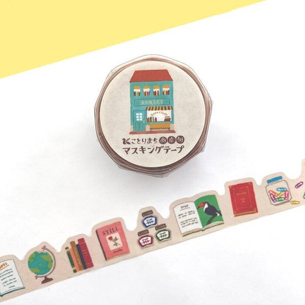 Mind Wave Die Cut Masking Tape - Book Store - The Journal Shop