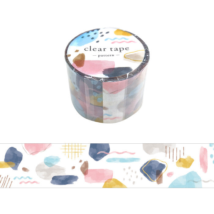 Explore the subtle sophistication of Mind Wave's Pattern PET Clear Tape, blending artistic patterns with functional design.