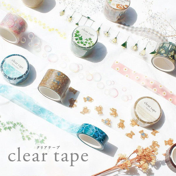 Mind Wave Transparent 30mm Masking Tape - Cafe Time - The Journal Shop