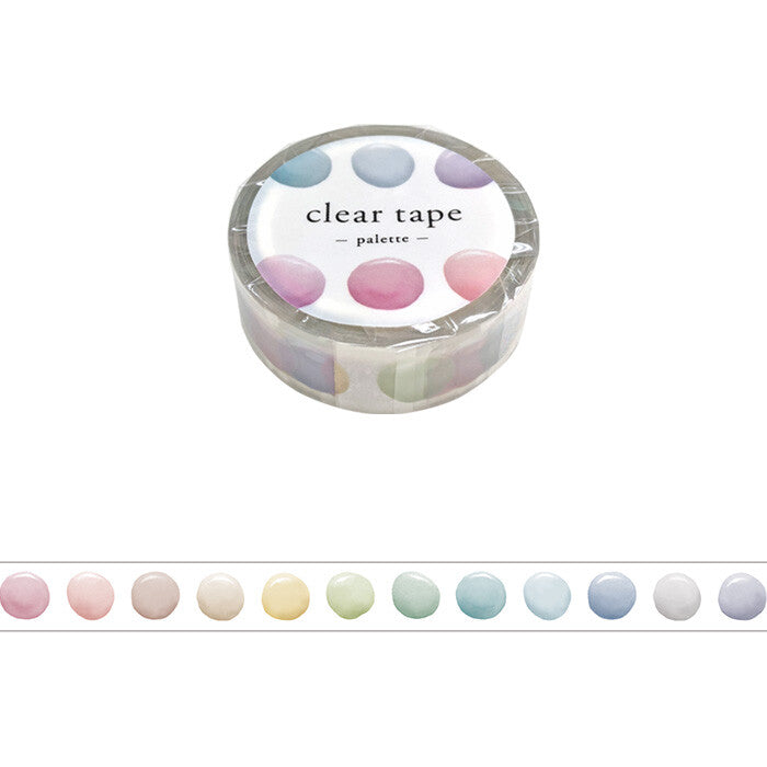 Pastel-hued Mind Wave Palette Clear Tape, adding a soft wash of colour to your stationery and creative endeavours.