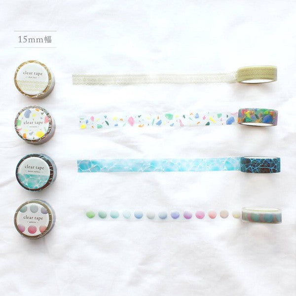 Mind Wave Clear Tape 15mm - Palette - The Journal Shop