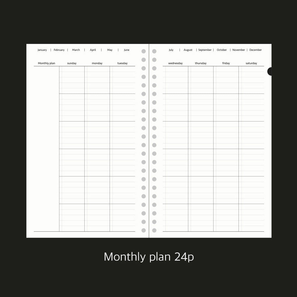 Paperian Archive Undated Weekly Planner - The Journal Shop