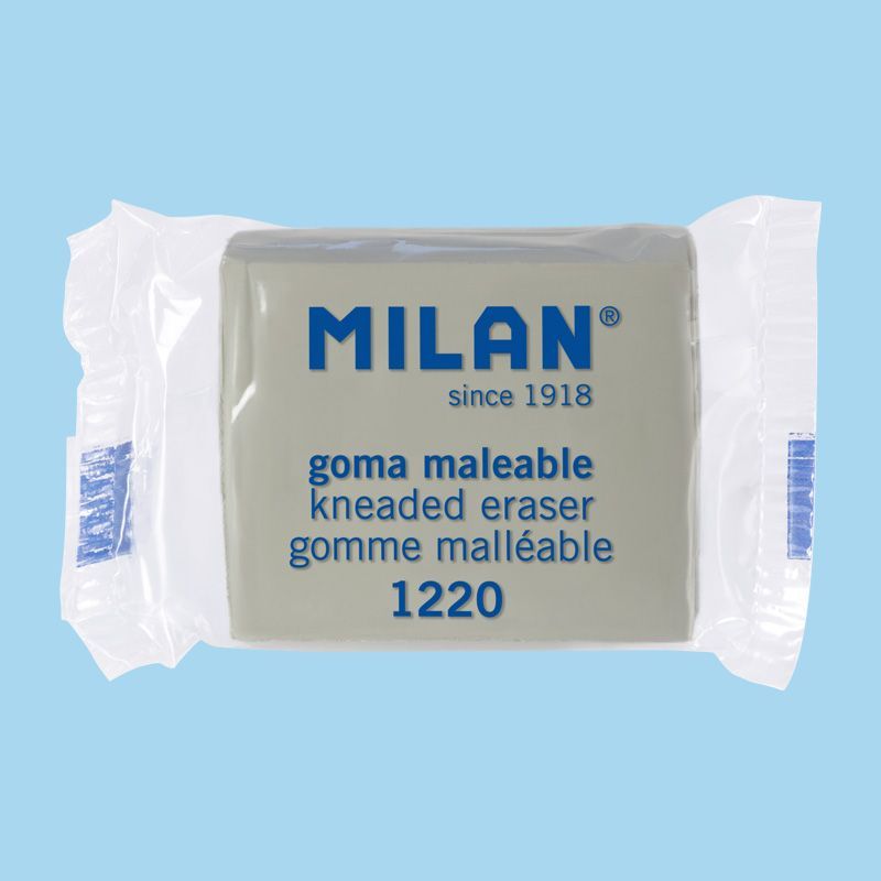 Milan Box 12 kneadable erasers 1220 - The Journal Shop