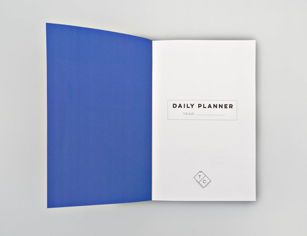 The Completist Athens Undated Daily Planner Book A5 - The Journal Shop