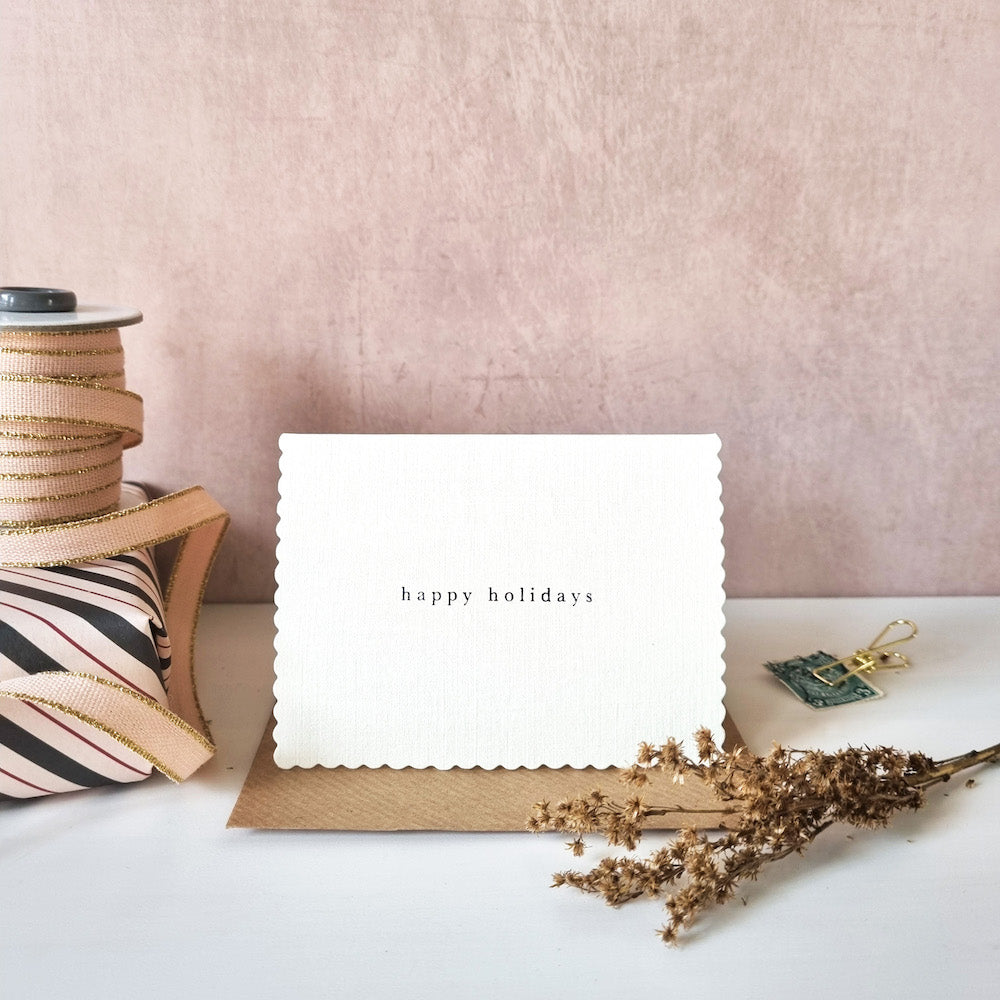 Katie Leamon Mignon Collection - Happy Holidays - The Journal Shop