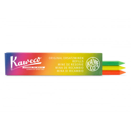Kaweco 5.6MM Highlighter Leads Green, Orange and Yellow - The Journal Shop
