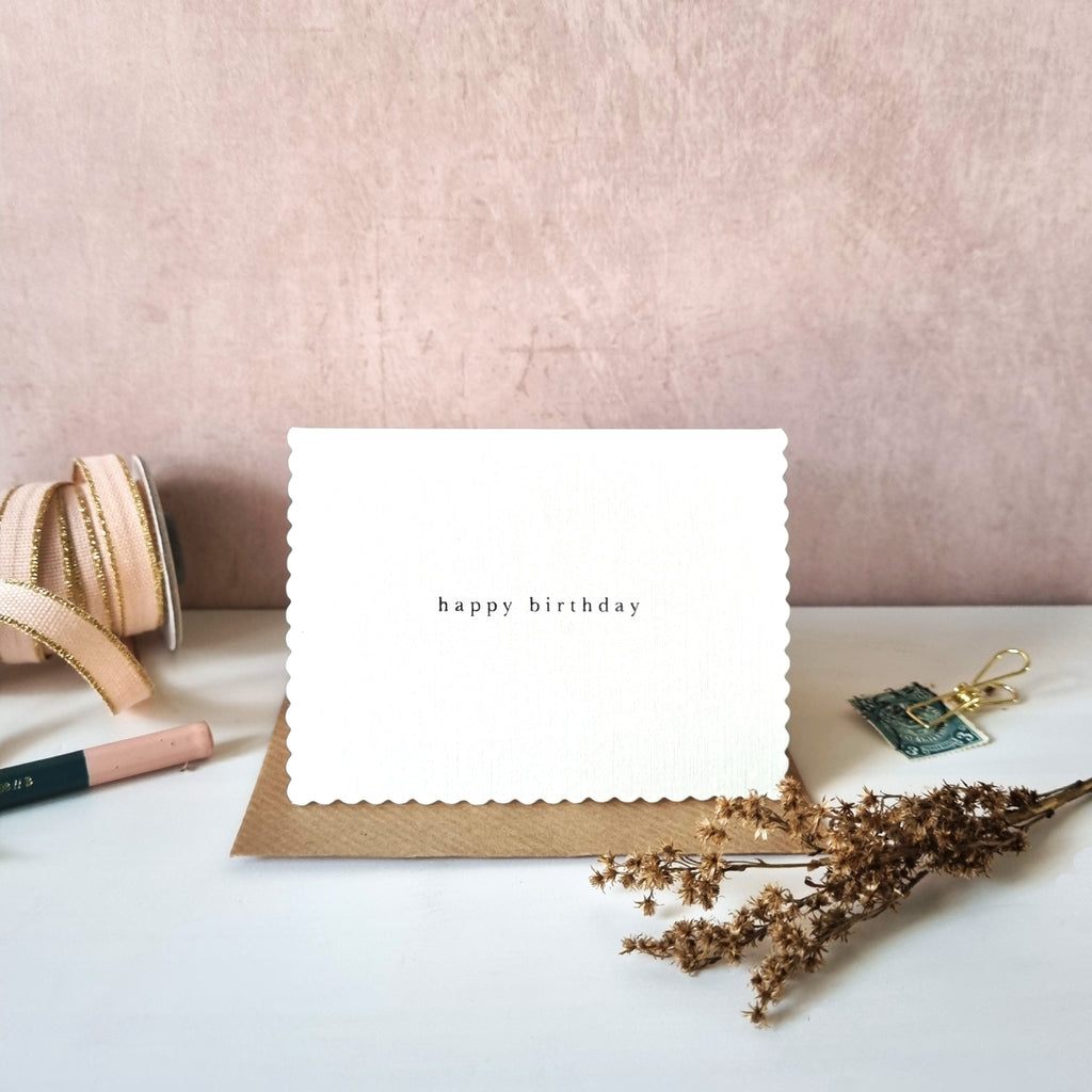 Katie Leamon Mignon Collection - Happy Birthday - The Journal Shop