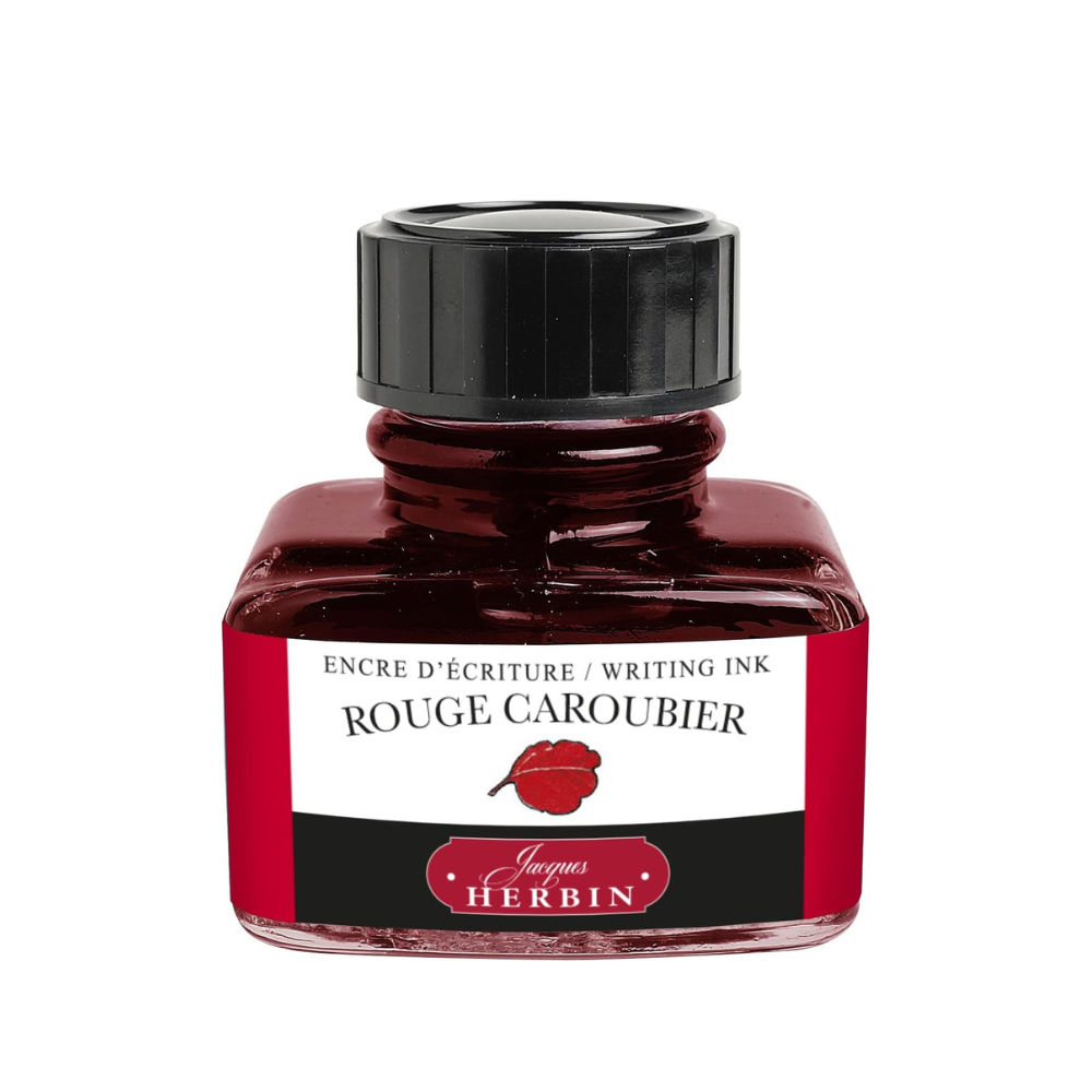 J Herbin Fountain Pen Ink [Rouge Caroubier] - The Journal Shop