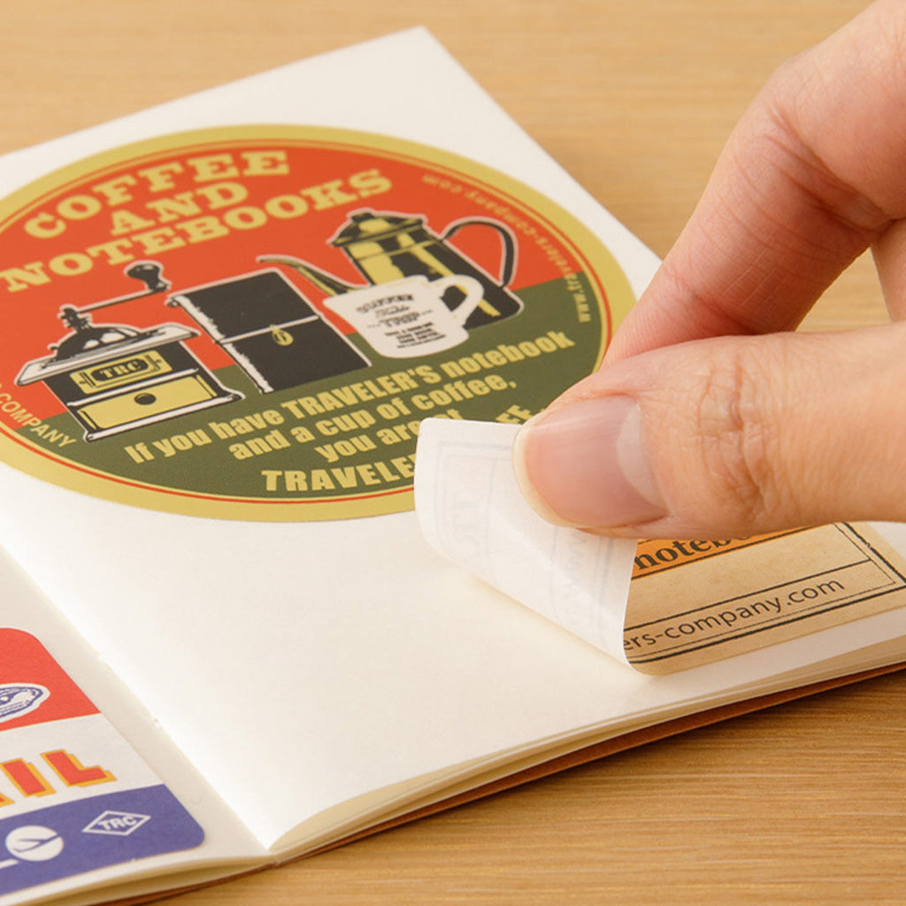 TRAVELER'S Notebook Passport Size Sticker Release Paper Refill 017 - The Journal Shop