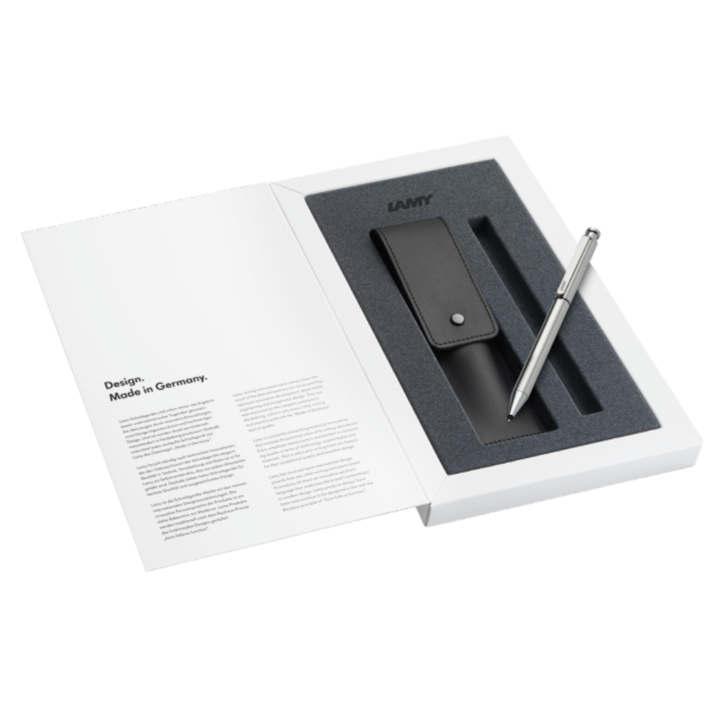 LAMY st Twin Pen and Leather Pouch set - The Journal Shop