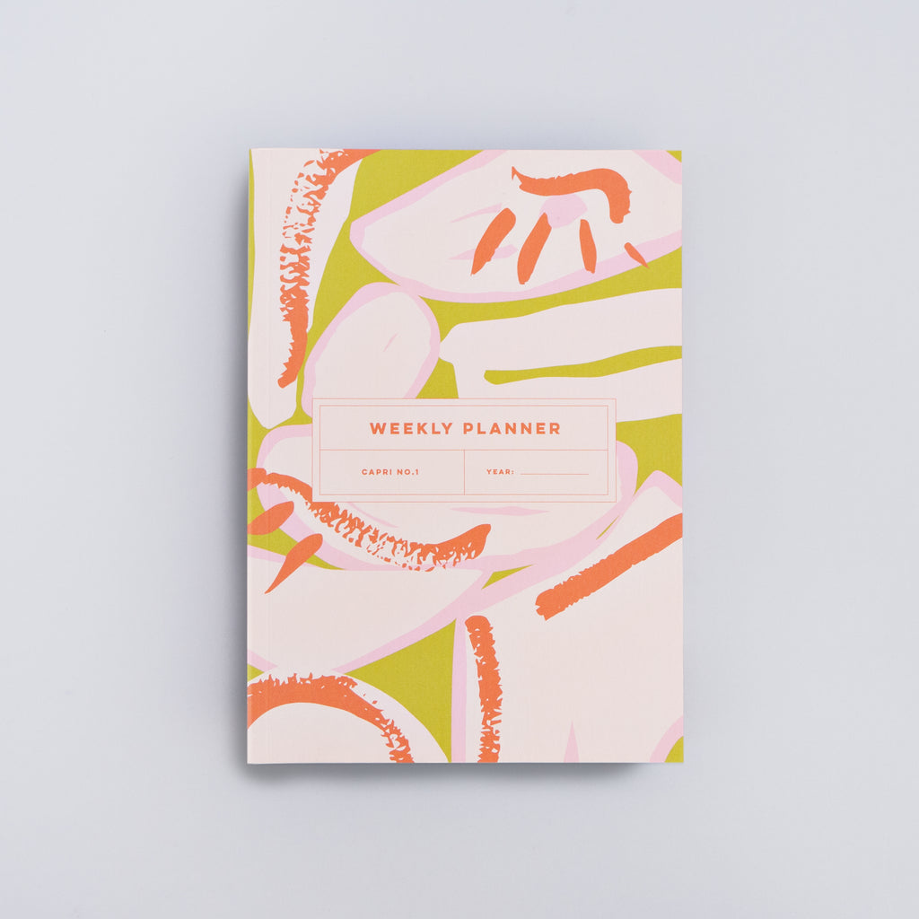 The Completist Capri Undated Weekly Planner - The Journal Shop