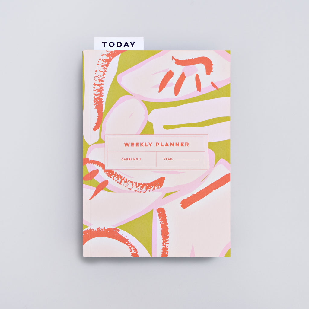 The Completist Capri Undated Weekly Planner - The Journal Shop