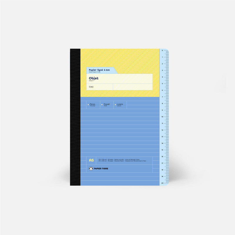 Paper Tigre A5 Notebook - Admin - The Journal Shop