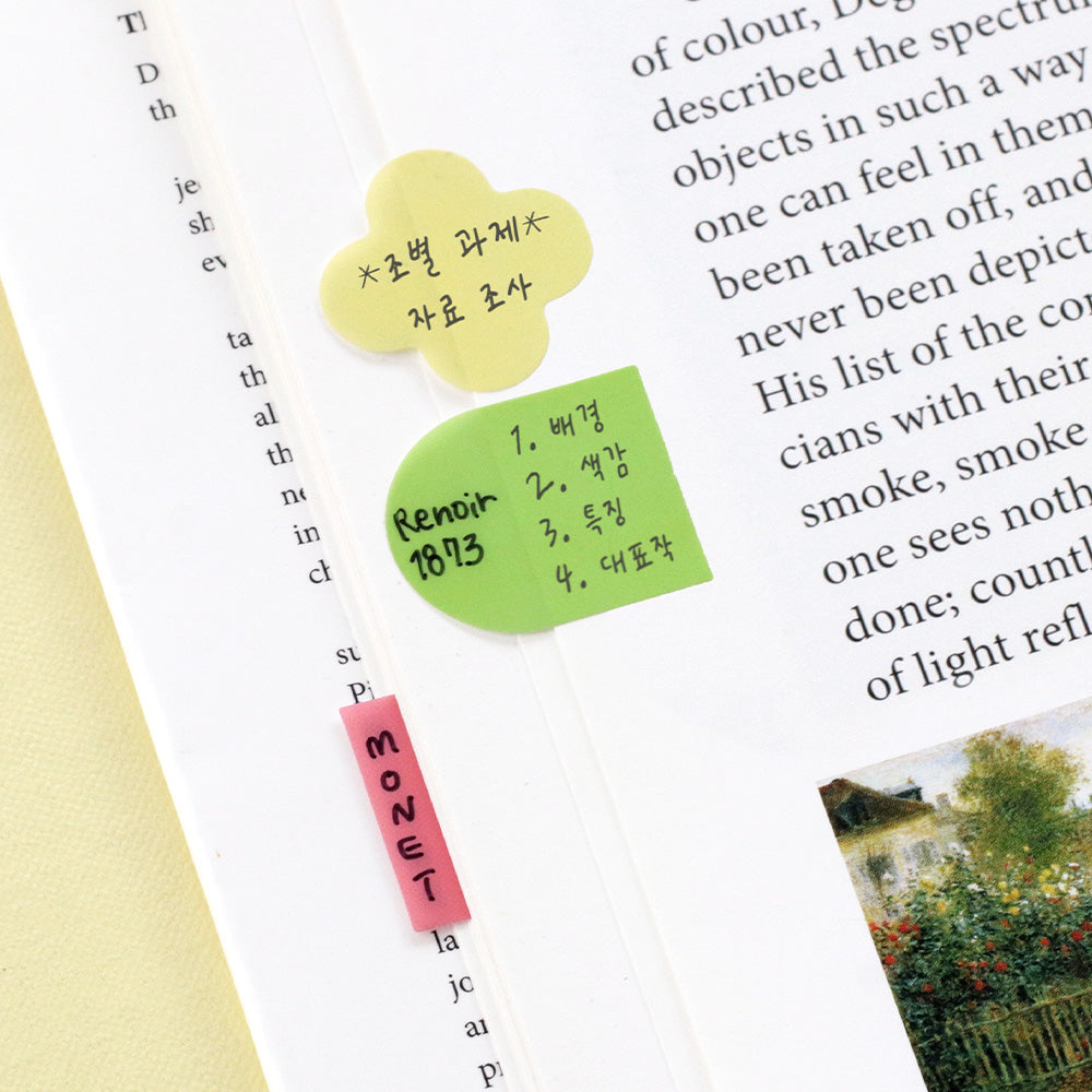 Iconic Index Point Sticky Notes - The Journal Shop