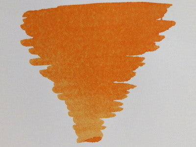 Diamine Shade of Autumn Oak fountain pen ink with rich golden-brown tones