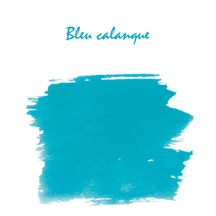 J Herbin Ink for Fountain and Rollerball Pens (30ml) - bleu Calanque - The Journal Shop