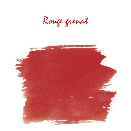J Herbin Ink for Fountain and Rollerball Pens (30ml) - Garnet Red - The Journal Shop