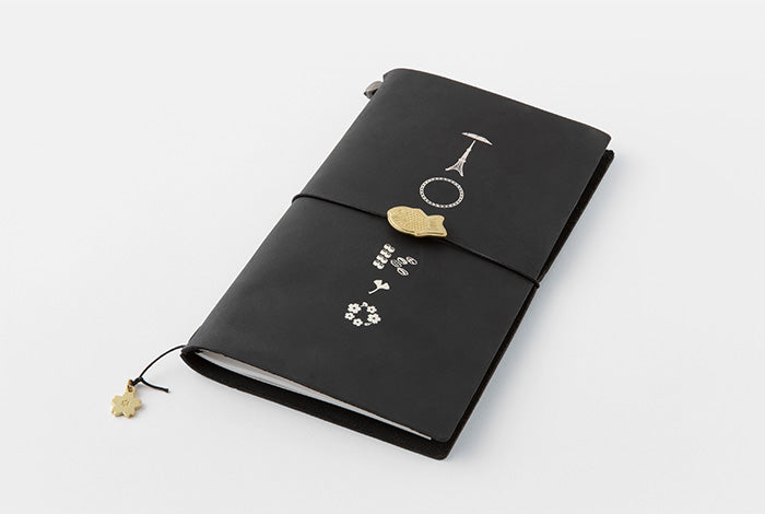 TRAVELER'S Limited Edition Tokyo Notebook Brass Charm