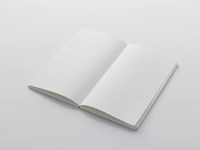 CIRO notebook open on a white surface, displaying two clean blank pages.