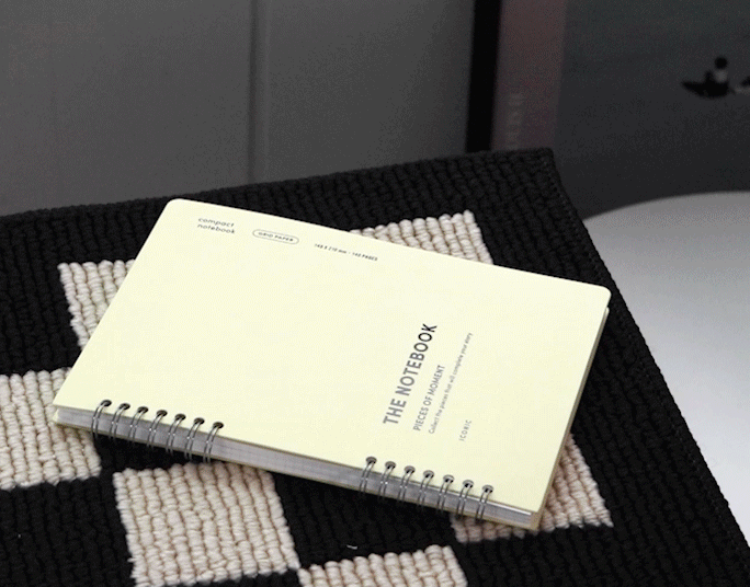 Iconic Compact A5 Grid Notebook - The Journal Shop