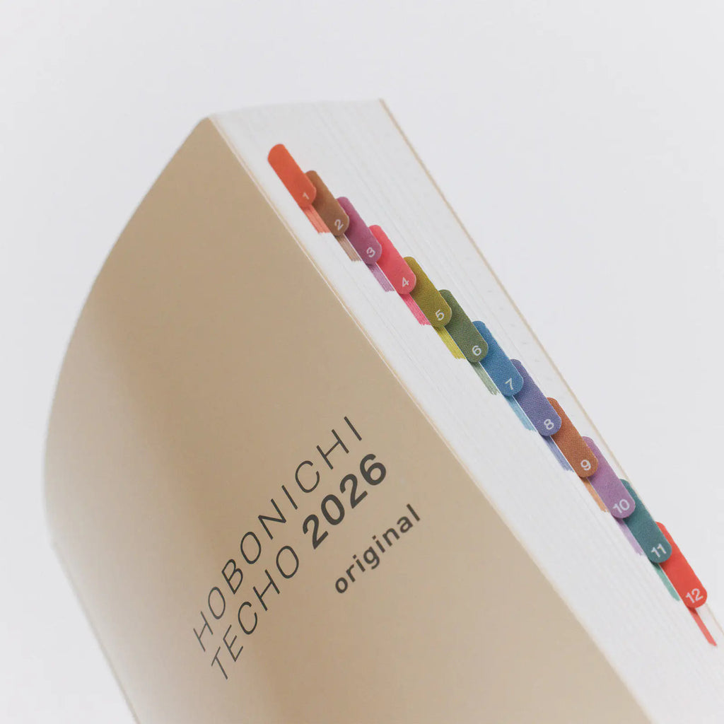 Notas Adhesivas Hobonichi Techo TSUKI No IRO - Cuadrícula 3.7 Mm, Para Agendas Y Planificadores