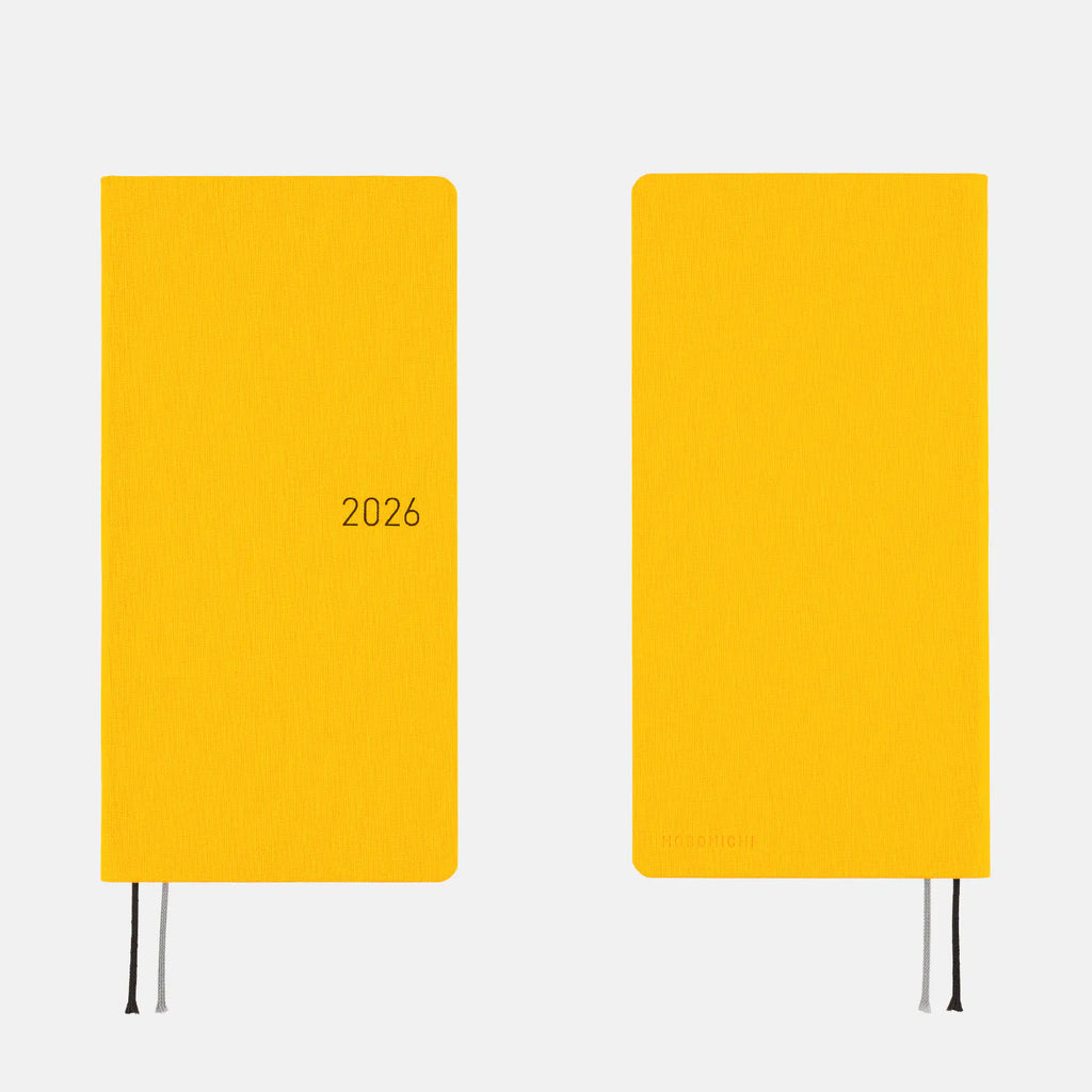 Hobonichi 2026 Weeks ENG – Hobonichi Colors: Full Moon Yellow | Techo ...