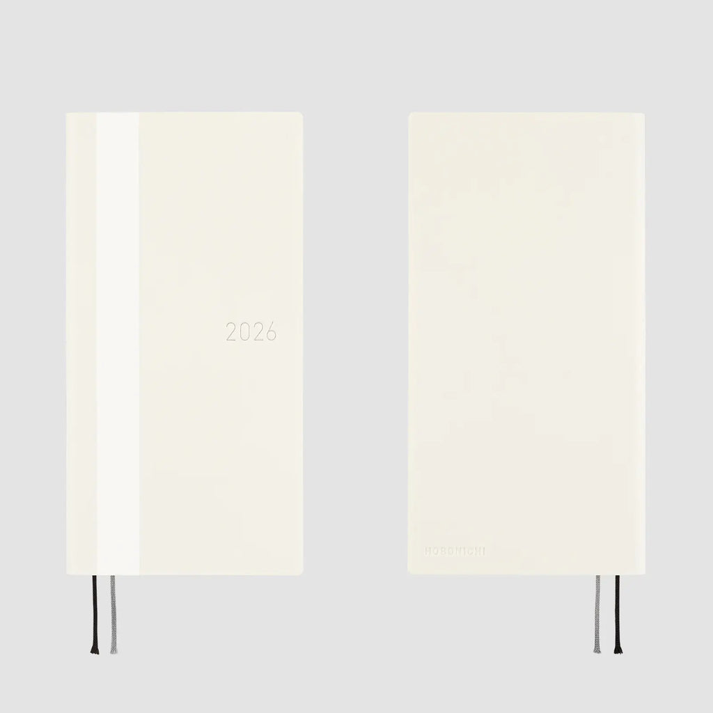 Hobonichi 2026 Weeks ENG – Hobonichi White Line: Ivory | Techo Planner