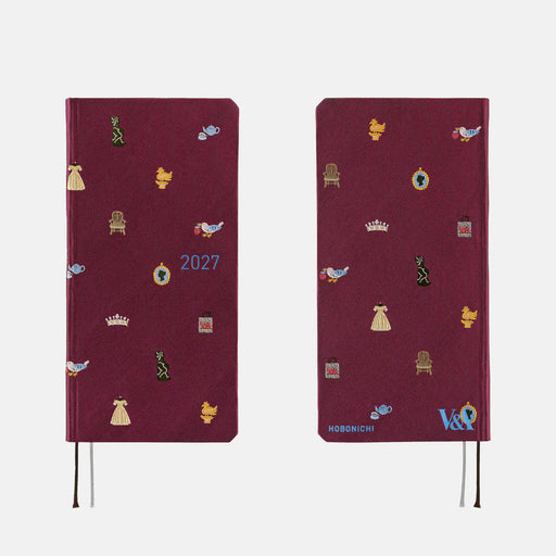 Hobonichi × minä perhonen 2026 | skyful & aalto Covers