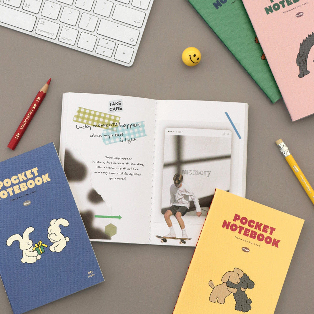 Iconic Charming Handy Pocket Notebook v.3 - Plain